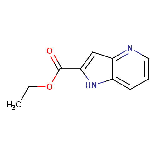 CCOC(=O)c1cc2c([nH]1)cccn2