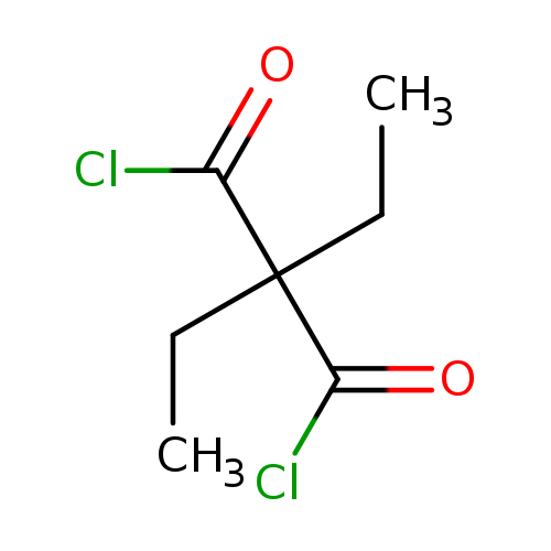 CCC(C(=O)Cl)(C(=O)Cl)CC