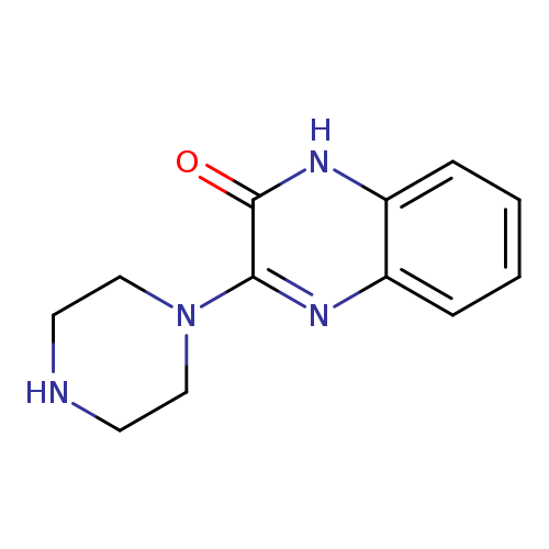 O=c1[nH]c2ccccc2nc1N1CCNCC1