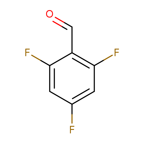 O=Cc1c(F)cc(cc1F)F