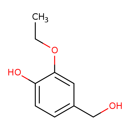 CCOc1cc(CO)ccc1O