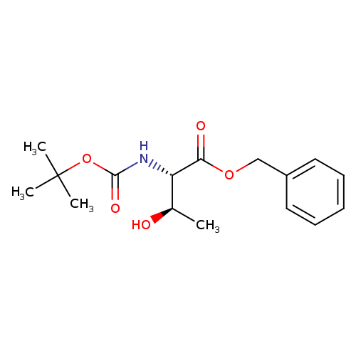 C[C@H]([C@@H](C(=O)OCc1ccccc1)NC(=O)OC(C)(C)C)O	C16H23NO5
