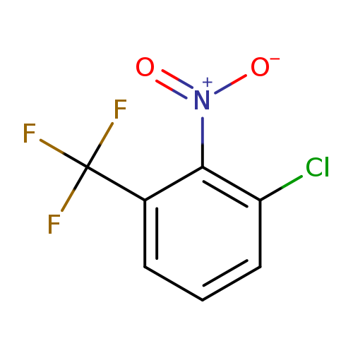 [O-][N+](=O)c1c(Cl)cccc1C(F)(F)F