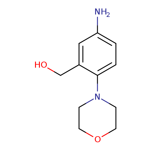 OCc1cc(N)ccc1N1CCOCC1