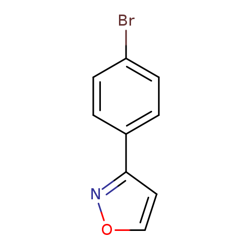 Brc1ccc(cc1)c1ccon1