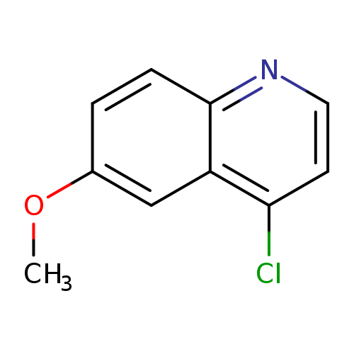 COc1ccc2c(c1)c(Cl)ccn2