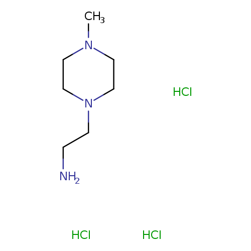 NCCN1CCN(CC1)C.Cl.Cl.Cl