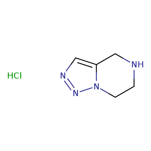 N1CCn2c(C1)cnn2.Cl