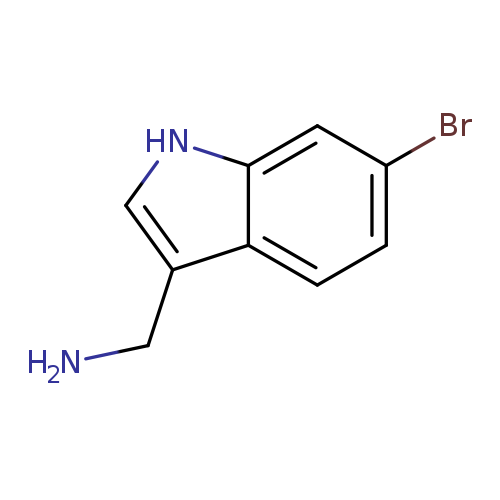 NCc1c[nH]c2c1ccc(c2)Br