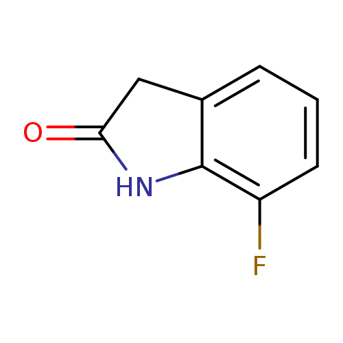 O=C1Cc2c(N1)c(F)ccc2