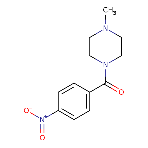 CN1CCN(CC1)C(=O)c1ccc(cc1)[N+](=O)[O-]