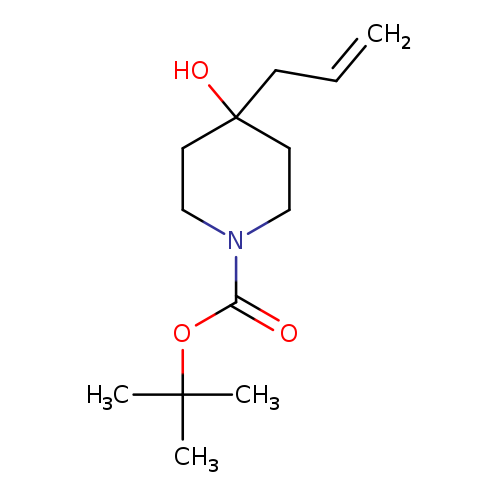 C=CCC1(O)CCN(CC1)C(=O)OC(C)(C)C