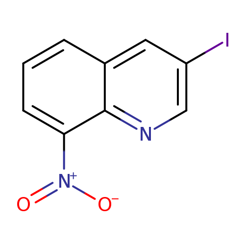 Ic1cnc2c(c1)cccc2[N+](=O)[O-]
