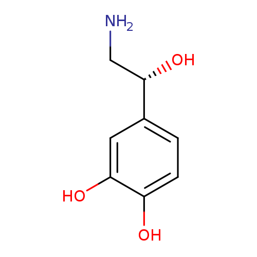 NC[C@@H](c1ccc(c(c1)O)O)O