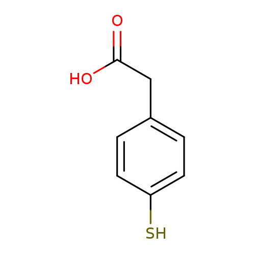 OC(=O)Cc1ccc(cc1)S