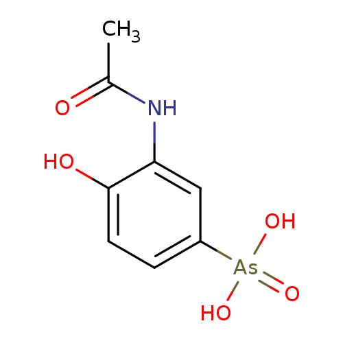 CC(=O)Nc1cc(ccc1O)[As](=O)(O)O