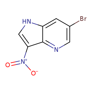 Brc1cnc2c(c1)[nH]cc2[N+](=O)[O-]