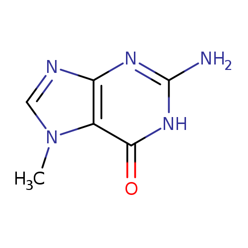 Nc1nc2ncn(c2c(=O)[nH]1)C