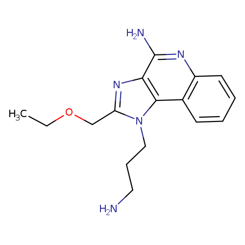 NCCCn1c(COCC)nc2c1c1ccccc1nc2N