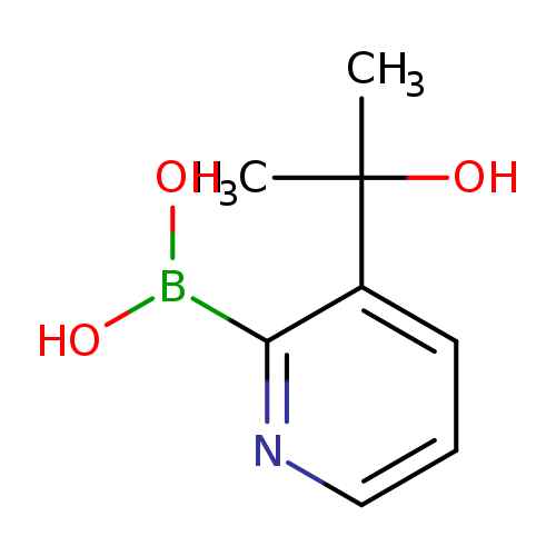 OB(c1ncccc1C(O)(C)C)O