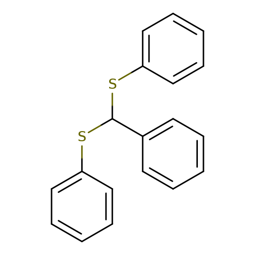 c1ccc(cc1)C(Sc1ccccc1)Sc1ccccc1