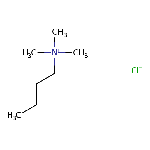 CCCC[N+](C)(C)C.[Cl-]