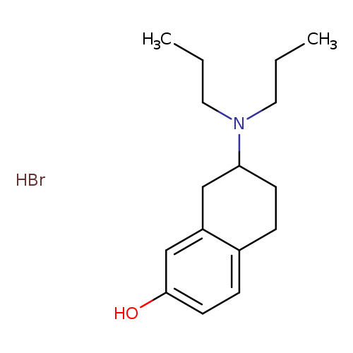 CCCN(C1CCc2c(C1)cc(cc2)O)CCC.Br