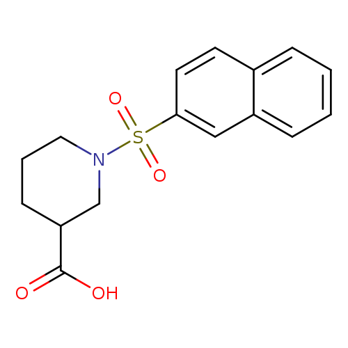 OC(=O)C1CCCN(C1)S(=O)(=O)c1ccc2c(c1)cccc2