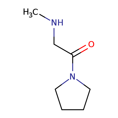 CNCC(=O)N1CCCC1