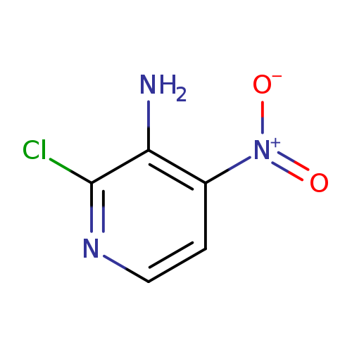 [O-][N+](=O)c1ccnc(c1N)Cl