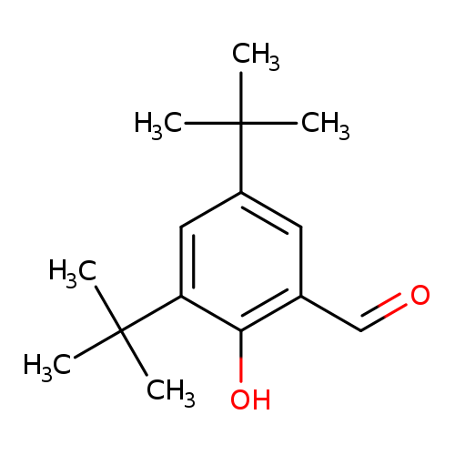 O=Cc1cc(cc(c1O)C(C)(C)C)C(C)(C)C