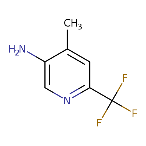 Nc1cnc(cc1C)C(F)(F)F