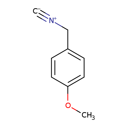 COc1ccc(cc1)C[N+]#[C-]
