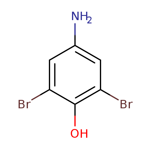 Nc1cc(Br)c(c(c1)Br)O