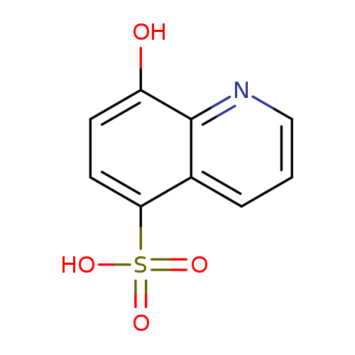 Oc1ccc(c2c1nccc2)S(=O)(=O)O