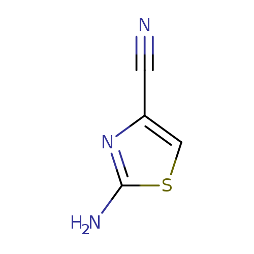 Nc1nc(cs1)C#N