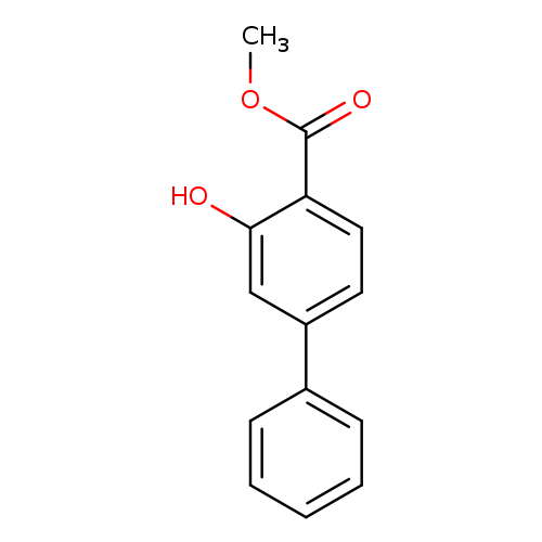 COC(=O)c1ccc(cc1O)c1ccccc1