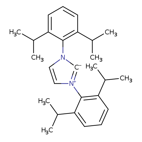 CC(c1cccc(c1n1cc[n+]([c-]1)c1c(cccc1C(C)C)C(C)C)C(C)C)C