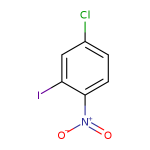 Clc1ccc(c(c1)I)[N+](=O)[O-]