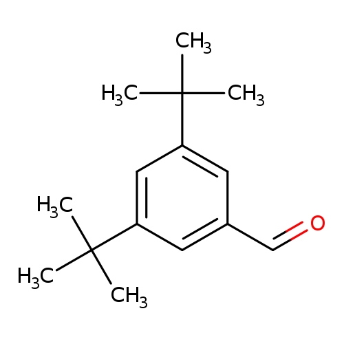 O=Cc1cc(cc(c1)C(C)(C)C)C(C)(C)C