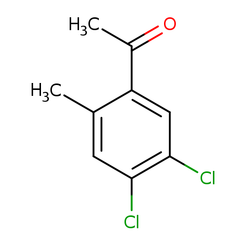 CC(=O)c1cc(Cl)c(cc1C)Cl