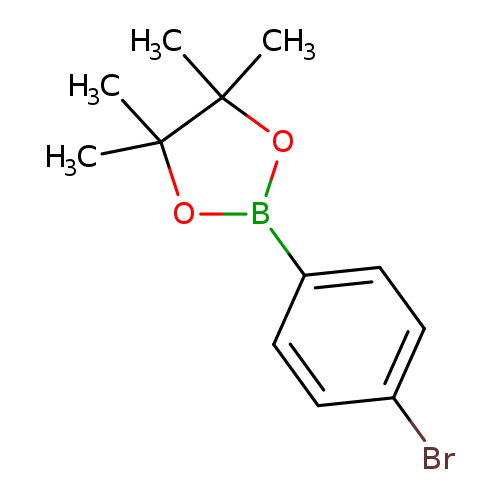 CC1(C)OB(OC1(C)C)c1ccc(cc1)Br