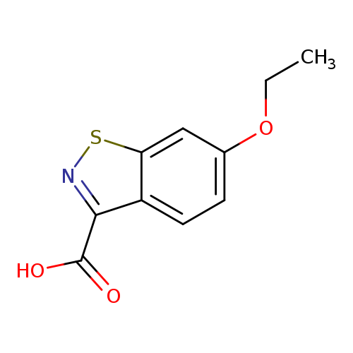 CCOc1ccc2c(c1)snc2C(=O)O
