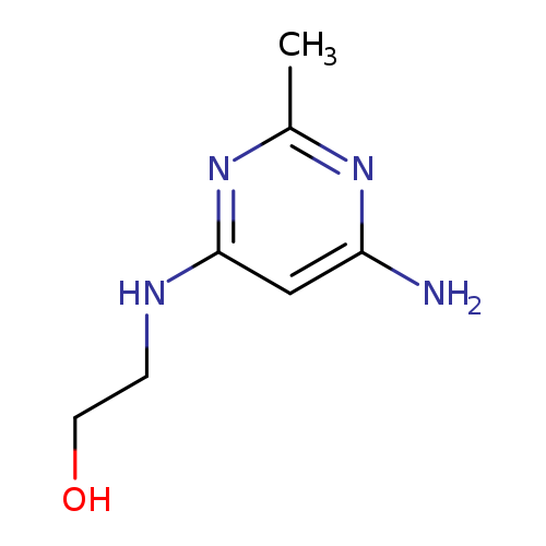 OCCNc1cc(N)nc(n1)C