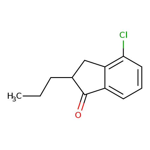 CCCC1Cc2c(C1=O)cccc2Cl