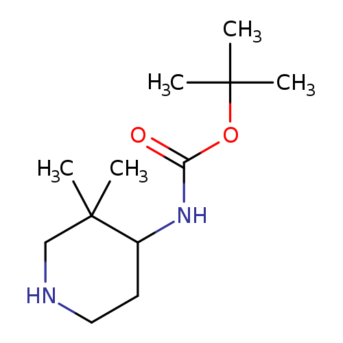 O=C(OC(C)(C)C)NC1CCNCC1(C)C