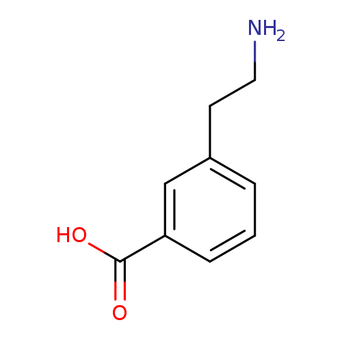 NCCc1cccc(c1)C(=O)O