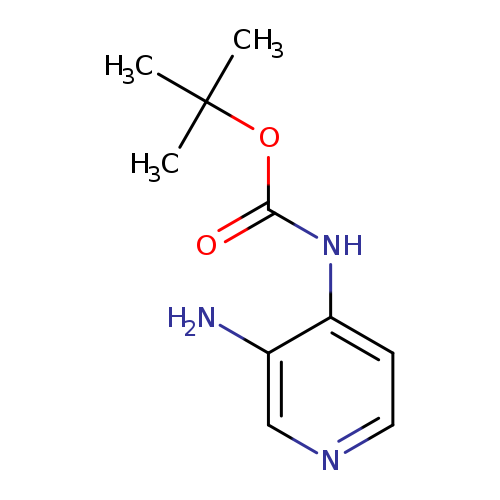 O=C(OC(C)(C)C)Nc1ccncc1N
