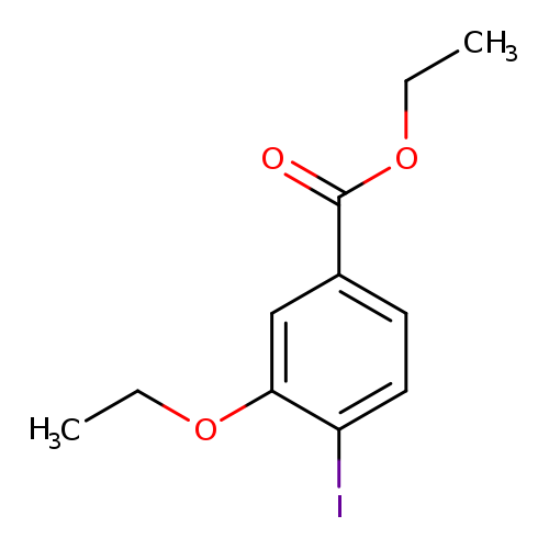 CCOC(=O)c1ccc(c(c1)OCC)I