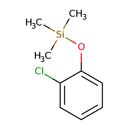 Clc1ccccc1O[Si](C)(C)C
